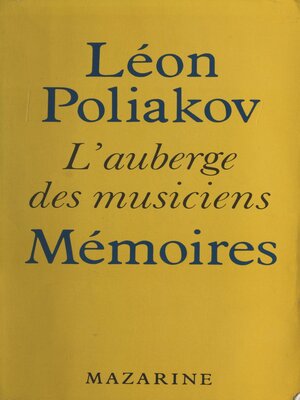 cover image of L'auberge des musiciens